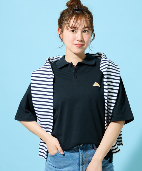 FREAK'S STORE（フリークスストア）の「限定展開 KELTY × FREAK'S STORE/ケルティ 別注 半袖 ポロシャツ（接触冷感・吸水速乾・UVカット・遮熱）（ポロシャツ・レディース・オリーブ/ブラック/ベージュ/オフホワイト/グレー・ﾌﾘ-）」の11枚目の写真