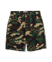 A BATHING APE（アベイシングエイプ）の「GLITCH WOODLAND CAMO SHORTS（その他パンツ）」