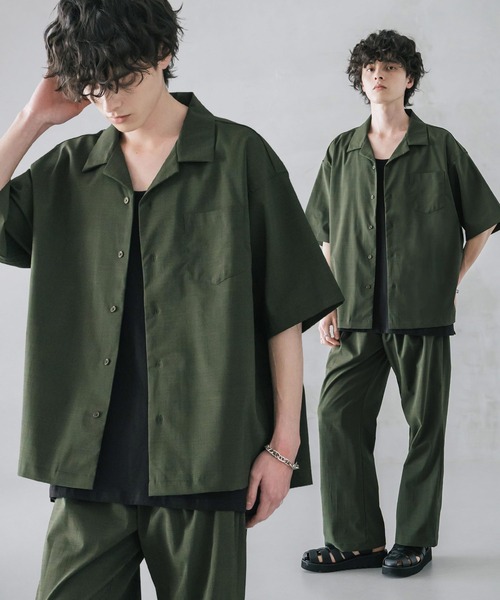 レザレクション　M セットアップ　カーキー【値下げしました】 セットアップ（グリーン・カーキ/緑色系）ファッション通販 - ZOZOTOWN
