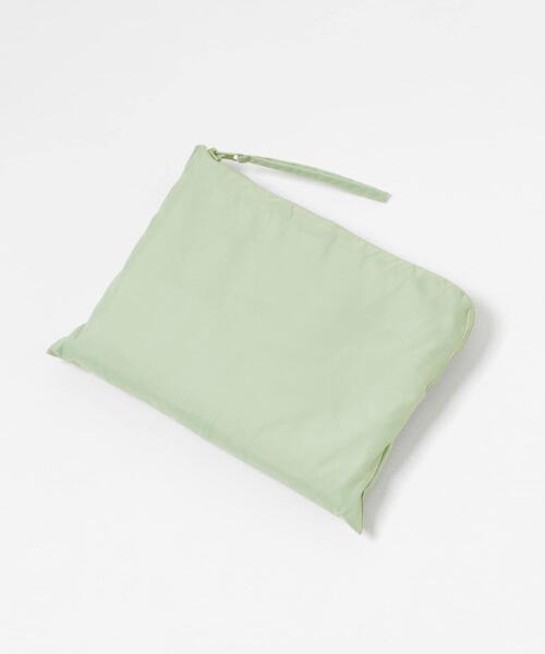 SMELLY(スメリー)の「『WEB限定』because Mods Poncho(レインコート/ポンチョ・レディース・グレー/ミント・ONE)」の21枚目の写真