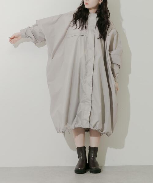SMELLY(スメリー)の「『WEB限定』because Mods Poncho(レインコート/ポンチョ・レディース・グレー/ミント/ネイビー・ONE)」の18枚目の写真