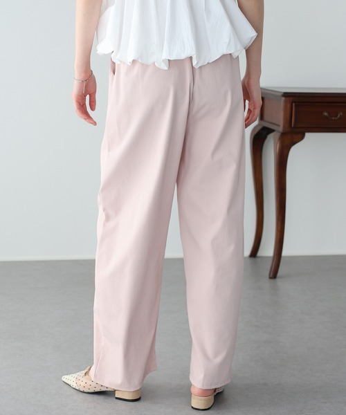 BLUEEAST(ブルーイースト)の「ドロストカーブパンツ(その他パンツ・レディース・アイボリー/ピンク/ブラック・MEDIUM)」の10枚目の写真