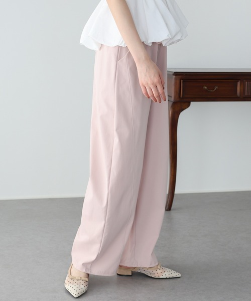 BLUEEAST(ブルーイースト)の「ドロストカーブパンツ(その他パンツ・レディース・アイボリー/ピンク/ブラック・MEDIUM)」の11枚目の写真