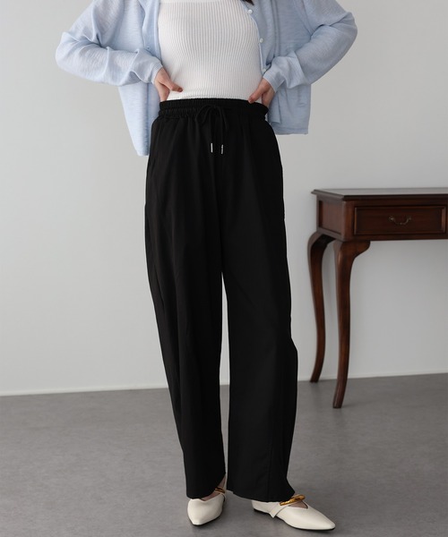 BLUEEAST(ブルーイースト)の「ドロストカーブパンツ(その他パンツ・レディース・アイボリー/ピンク/ブラック・MEDIUM)」の15枚目の写真