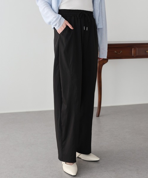 BLUEEAST(ブルーイースト)の「ドロストカーブパンツ(その他パンツ・レディース・アイボリー/ピンク/ブラック・MEDIUM)」の14枚目の写真