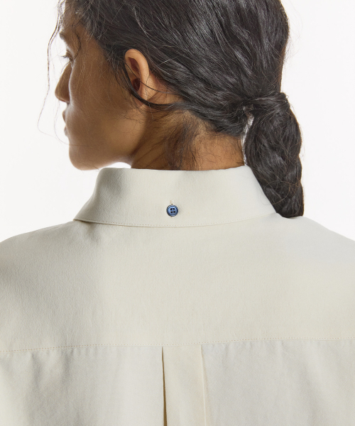 NOHANT（ノアン）の「ESSENTIAL OXFORD SHIRT IVORY（シャツ/ブラウス・レディース・アイボリー・SMALL/MEDIUM/LARGE）」の4枚目の写真