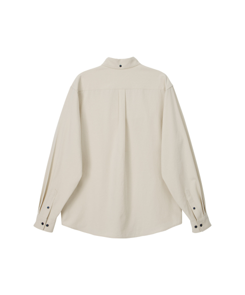 NOHANT（ノアン）の「ESSENTIAL OXFORD SHIRT IVORY（シャツ/ブラウス・レディース・アイボリー・SMALL/MEDIUM/LARGE）」の9枚目の写真