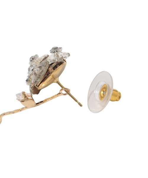 DRESSLAVE（ドレスレイブ）の「monshiro / Kalanchoe 2way earring(カランコエ2WAYピアス mn-p-230)（ピアス（両耳用）・レディース・ゴールド・FREE）」の7枚目の写真
