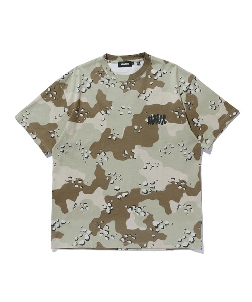 XLARGE(エクストララージ)の「MULTI LOGO S/S TEE(Tシャツ/カットソー・メンズ・ブラック/ホワイト/カモフラージュ・S/M/L/XL)」の4枚目の写真