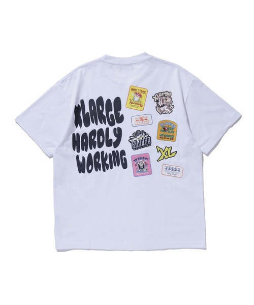XLARGE(エクストララージ)の「MULTI LOGO S/S TEE(Tシャツ/カットソー・メンズ・ブラック/ホワイト/カモフラージュ・S/M/L/XL)」の7枚目の写真
