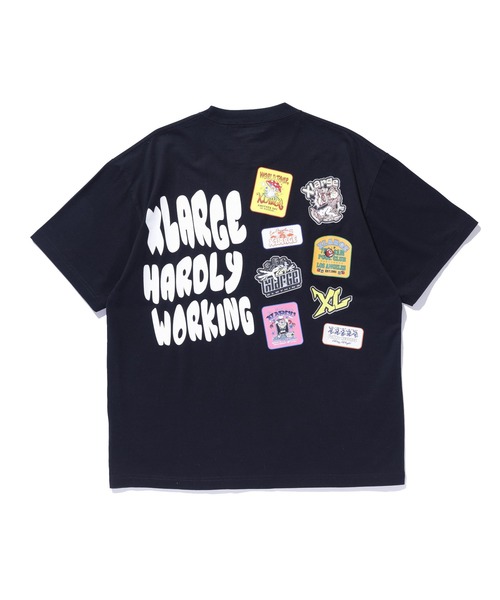 XLARGE(エクストララージ)の「MULTI LOGO S/S TEE(Tシャツ/カットソー・メンズ・ブラック/ホワイト/カモフラージュ・S/M/L/XL)」の9枚目の写真