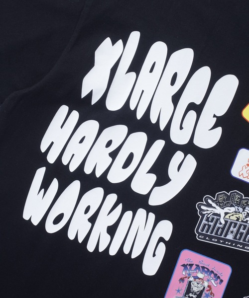 XLARGE(エクストララージ)の「MULTI LOGO S/S TEE(Tシャツ/カットソー・メンズ・ブラック/ホワイト/カモフラージュ・S/M/L/XL)」の11枚目の写真