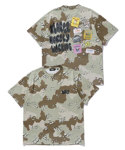XLARGE(エクストララージ)の「MULTI LOGO S/S TEE(Tシャツ/カットソー・メンズ・ブラック/ホワイト/カモフラージュ・S/M/L/XL)」の15枚目の写真