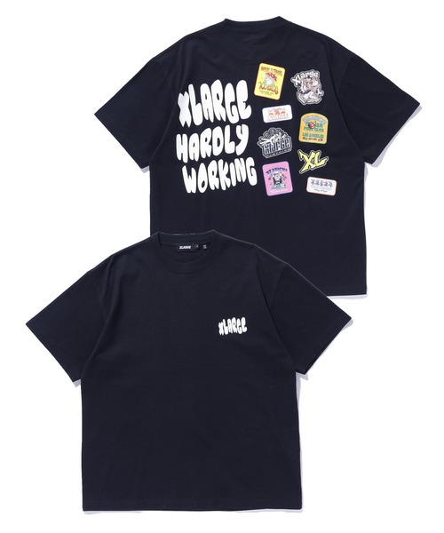 XLARGE(エクストララージ)の「MULTI LOGO S/S TEE(Tシャツ/カットソー・メンズ・ブラック/ホワイト/カモフラージュ・S/M/L/XL)」の14枚目の写真