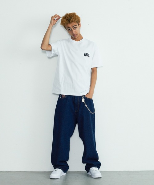 XLARGE(エクストララージ)の「MULTI LOGO S/S TEE(Tシャツ/カットソー・メンズ・ブラック/ホワイト/カモフラージュ・S/M/L/XL)」の18枚目の写真