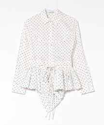 rokh | BUTTONED PEPLUM SHIRTS R0CA309(シャツ/ブラウス)