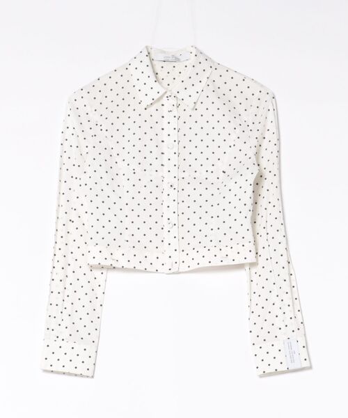 rokh（ロク）の「BUTTONED PEPLUM SHIRTS R0CA309（シャツ/ブラウス・レディース・ホワイト・34）」の3枚目の写真