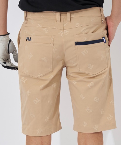 FILA GOLF(フィラゴルフ )の「エンボスツイルショートパンツ(その他パンツ・メンズ・ベージュ/ネイビー/ブラック/ホワイト・78/82/86/90/94)」の5枚目の写真