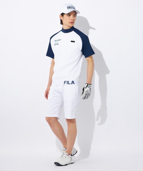 FILA GOLF(フィラゴルフ )の「エンボスツイルショートパンツ(その他パンツ・メンズ・ベージュ/ネイビー/ブラック/ホワイト・78/82/86/90/94)」の10枚目の写真