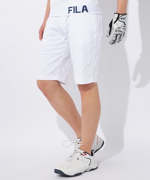 FILA GOLF(フィラゴルフ )の「エンボスツイルショートパンツ(その他パンツ・メンズ・ベージュ/ネイビー/ブラック/ホワイト・78/82/86/90/94)」の12枚目の写真
