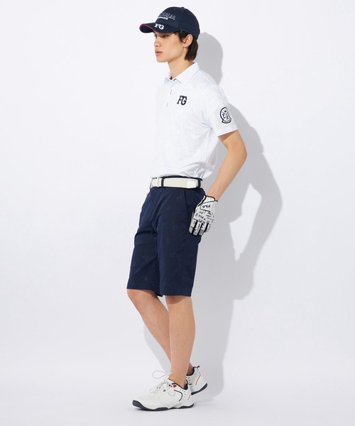 FILA GOLF(フィラゴルフ )の「エンボスツイルショートパンツ(その他パンツ・メンズ・ベージュ/ネイビー/ブラック/ホワイト・78/82/86/90/94)」の21枚目の写真