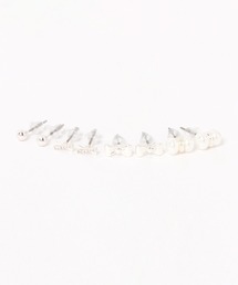4SETリボンピアス