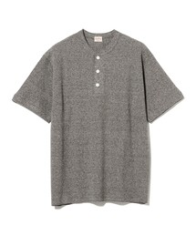 Healthknit(�w���X�j�b�g)�́y�ʒ��zHealthknit / Honeycomb Thermal Henry Neck T-shirt(T�V���c/�J�b�g�\�[)