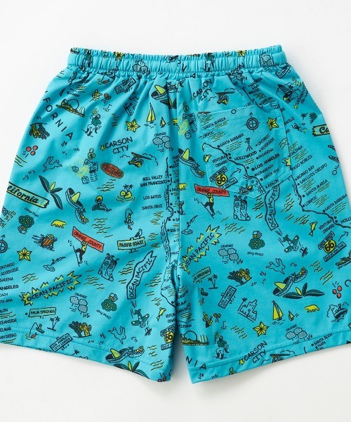 Ocean Pacific（オーシャンパシフィック）の「【OP:オーピー】キッズ水陸両用ペアテックスショートパンツ（水着・キッズ・ベージュ/ブルー・130/140/150/160）」の11枚目の写真