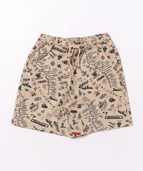 Ocean Pacific（オーシャンパシフィック）の「【OP:オーピー】キッズ水陸両用ペアテックスショートパンツ（水着・キッズ・ベージュ/ブルー・130/140/150/160）」の7枚目の写真