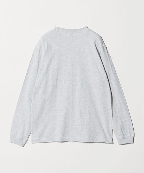 6（ロク）の「＜6(ROKU)＞NEW YORK PHOTO GRAY ロングスリーブTシャツ（Tシャツ/カットソー・レディース・ライトグレー・L/S）」の2枚目の写真