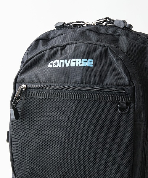 CONVERSE(コンバース)の「【CONVERSE/コンバース】3POCKET BACKPACK 3ポケットバックパック 容量約30L(バックパック/リュック・メンズ・ホワイト/ピンク/ブラック/サックスブルー・FREE)」の9枚目の写真