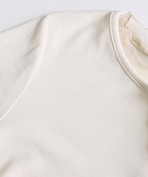 CHUN CHUN NOTES(チュンチュンノーツ)の「26SS/シアー配色レイヤード風ヘンリーネックTシャツ(Tシャツ/カットソー・レディース・ブラック/アイボリー/ダークグレー/ブラウン/ライトグレー・M)」の22枚目の写真