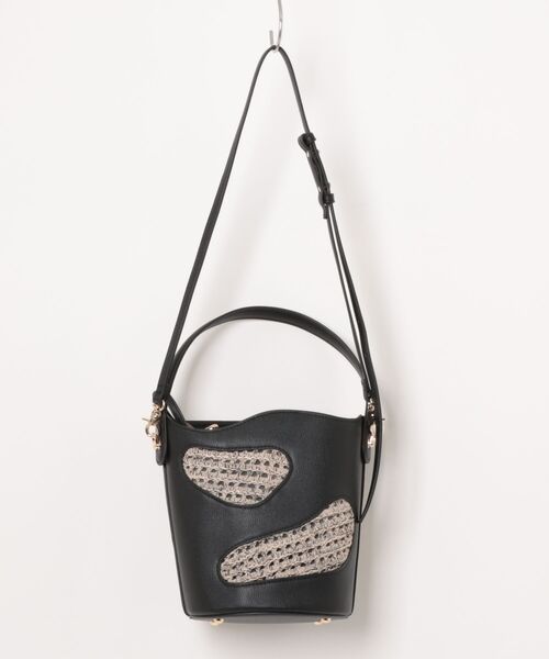 LE VERNIS（ル・ベルニ）の「【ル・ベルニ】Hole digging bucket（ハンドバッグ・レディース・ブラック/ブラウン・FREE）」の3枚目の写真