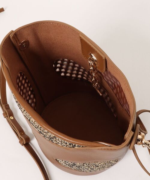 LE VERNIS（ル・ベルニ）の「【ル・ベルニ】Hole digging bucket（ハンドバッグ・レディース・ブラック/ブラウン・FREE）」の8枚目の写真