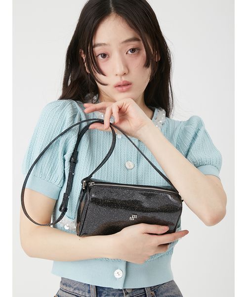 LILY BROWN（リリーブラウン）の「2wayミニショルダーバッグ（ショルダーバッグ・レディース・ブラック/ライトベージュ/ライトピンク/ライトブルー・F）」の5枚目の写真