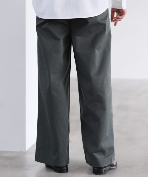 LIL VENDARS（リルヴェンダース）の「Buyer's Select/【セットアップ 3点セット】綿タッチ長袖オープンカラーシャツ+UネックTシャツ+ライトツイルスラックス（セットアップ・メンズ・ブルー/ホワイト/ブラウン/チャコール・S/M/L/XL）」の14枚目の写真