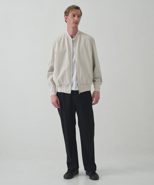 ATTACHMENT(アタッチメント)の「【ATTACHMENT/アタッチメント】CO WEATHER MA-1(MA-1・メンズ・ライトグレー/ブラック・3/2/1)」の7枚目の写真
