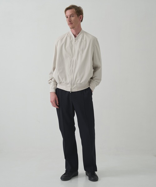 ATTACHMENT(アタッチメント)の「【ATTACHMENT/アタッチメント】CO WEATHER MA-1(MA-1・メンズ・ライトグレー/ブラック・3/2/1)」の9枚目の写真