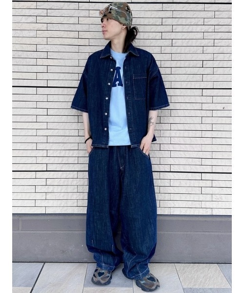 GAP(ギャップ)の「スーパーバギー イージーウエストデニム(デニムパンツ・メンズ・インディゴブルー・XS/XL/L/M/S)」の5枚目の写真