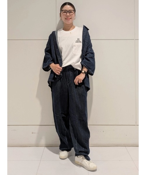 GAP(ギャップ)の「スーパーバギー イージーウエストデニム(デニムパンツ・メンズ・インディゴブルー・XS/XL/L/M/S)」の7枚目の写真