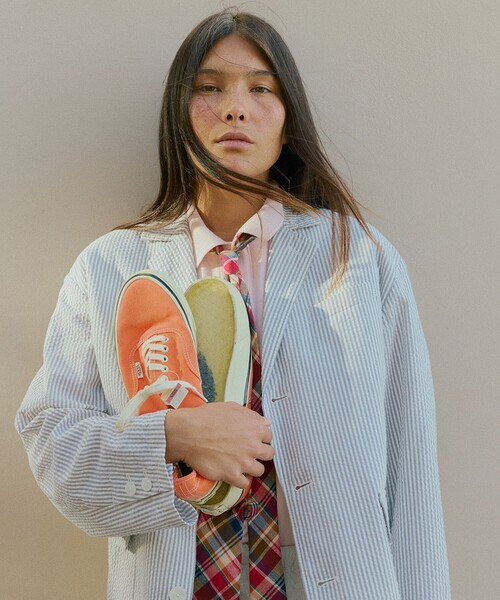 VANS（バンズ）の「VANS / VANS For BEAMS BOY Authentic Vintage Orange（スニーカー・レディース・オレンジ・25.5/25/24.5/24/23.5/23/22.5）」の7枚目の写真