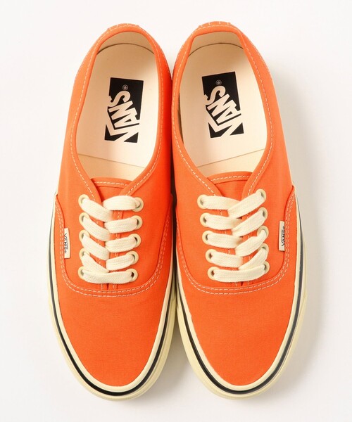 VANS（バンズ）の「VANS / VANS For BEAMS BOY Authentic Vintage Orange（スニーカー・レディース・オレンジ・25.5/25/24.5/24/23.5/23/22.5）」の4枚目の写真