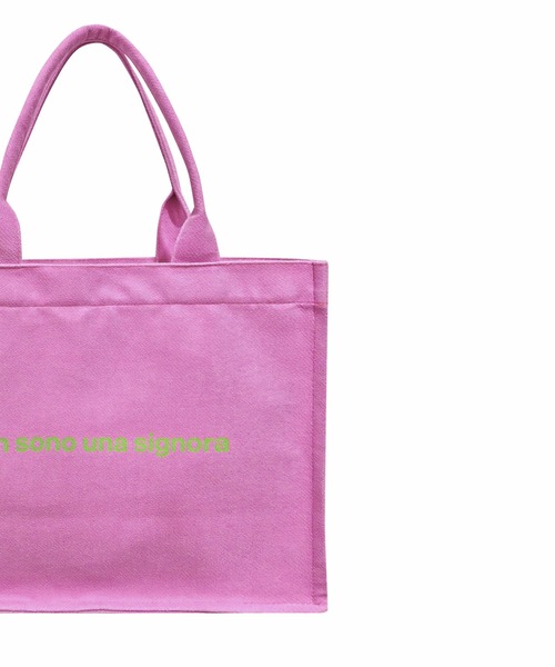 Moi Toi Soi（モワトワソワ）の「Pink Signora Mini Tote Series（トートバッグ・レディース・ピンク・ONE SIZE）」の2枚目の写真