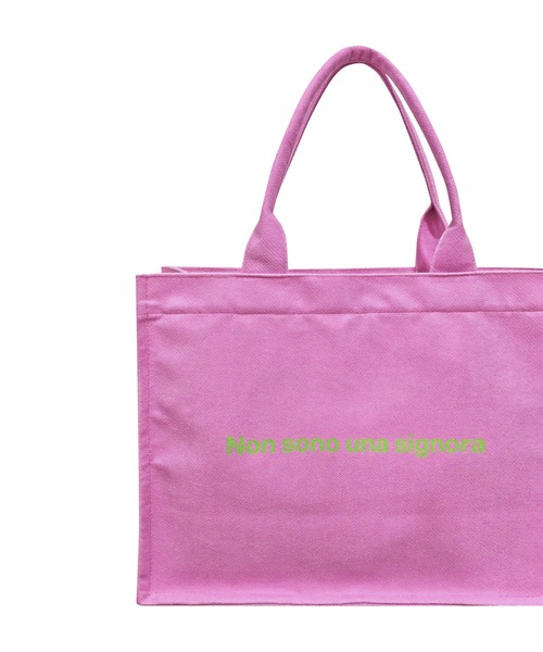 Moi Toi Soi（モワトワソワ）の「Pink Signora Mini Tote Series（トートバッグ・レディース・ピンク・ONE SIZE）」の6枚目の写真