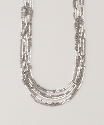 VERMEIL par iena | JEAN FRANCOIS MIMILLA ジャンフランソワミミラ Steel Beads & SteeネックレスCOL159(ネックレス)
