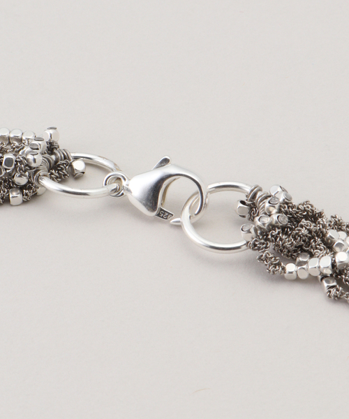 VERMEIL par iena（ヴェルメイユパーイエナ）の「JEAN FRANCOIS MIMILLA ジャンフランソワミミラ Steel Beads & SteeネックレスCOL159（ネックレス・レディース・シルバー・FREE）」の3枚目の写真