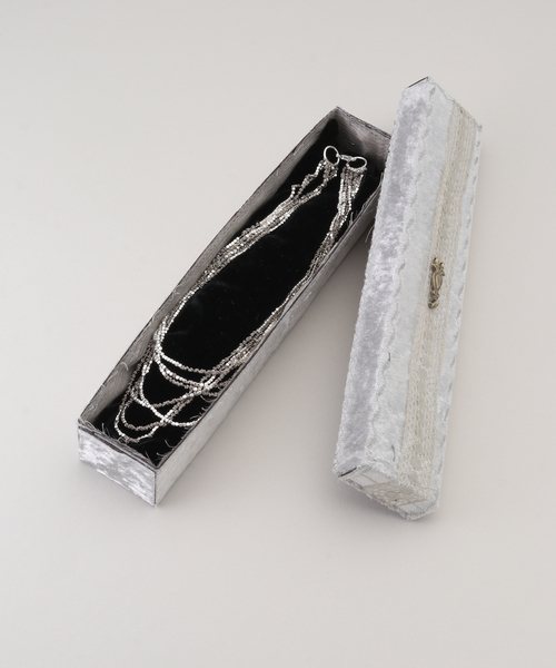 VERMEIL par iena（ヴェルメイユパーイエナ）の「JEAN FRANCOIS MIMILLA ジャンフランソワミミラ Steel Beads & SteeネックレスCOL159（ネックレス・レディース・シルバー・FREE）」の7枚目の写真