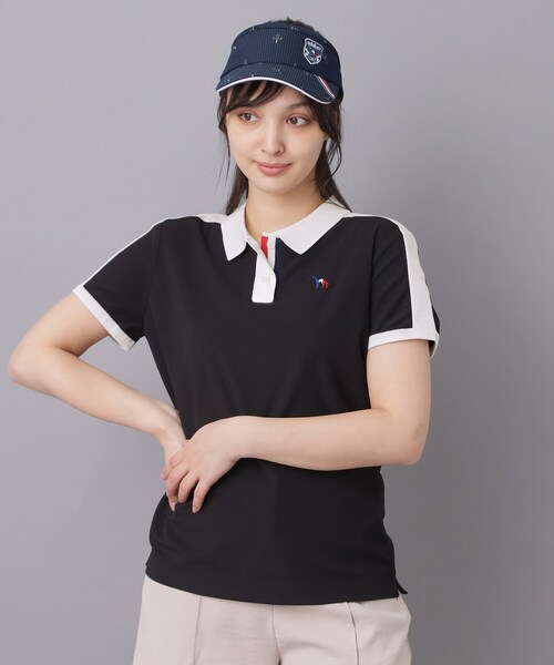 adabat（アダバット）の「【ADABAT NAVY】飛び柄刺しゅうバイザー（サンバイザー・レディース・ホワイト系3/ネイビー系2・00）」の12枚目の写真