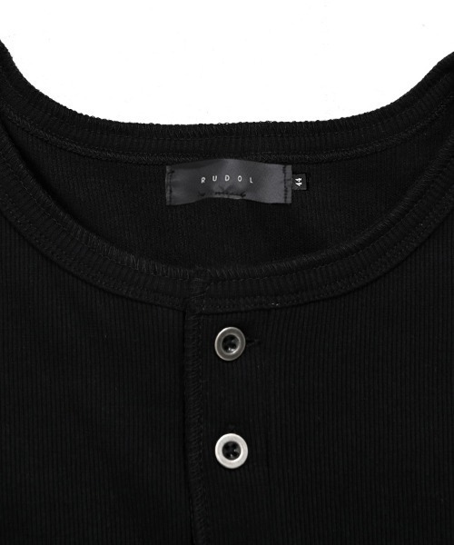 RUDOL(ルドル)の「『RUDOL/ルドル』ラインストーンデザインテレコヘンリーネックTシャツ(Tシャツ/カットソー・メンズ・ブラック系2/ブラック系1/ホワイト系2/ホワイト系1・L/M)」の22枚目の写真