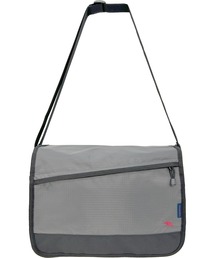 POLOCHAMPS/ポロチャンプス 横型フラップショルダーバッグ/A4サイズ対応/リップストップ